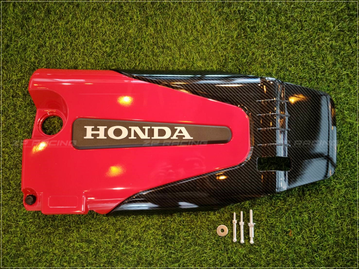 ฝาปิดห้องเครื่อง Type R Carbon logo Honda ปี 2016-2022
