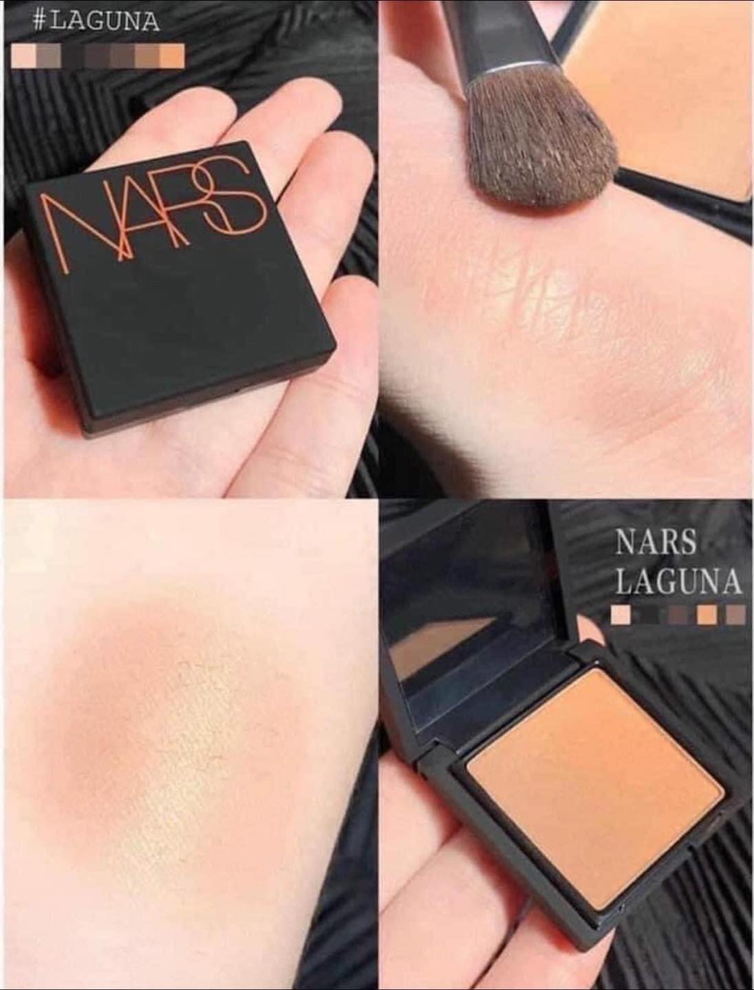 Nars Bronzing Powder ขนาด 1.2g. #Laguna บรอนเซอร์เนื้อฝุ่นโทนสีน้ำตาลอบอุ่นนุ่มนวล