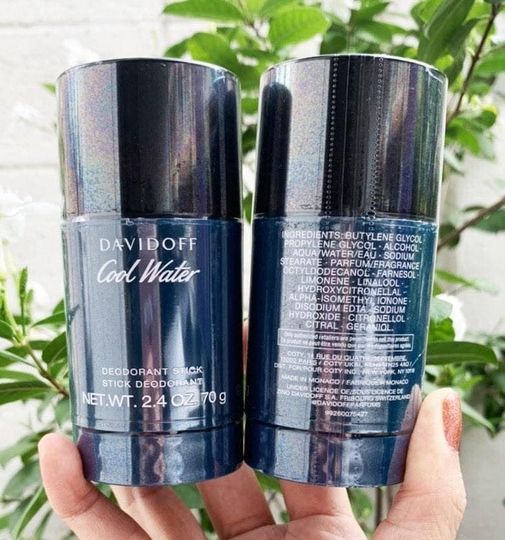 Davidoff Cool Water Deodorant Stick 75g. โรลออน กลิ่นน้ำหอม (1ชิ้น)