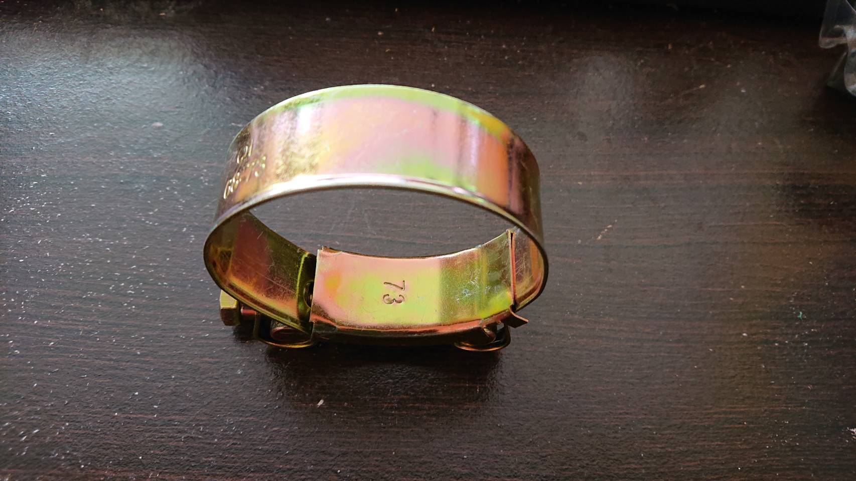 เข็มขัดรัดท่อชุบซิงค์ ปลอกรัดชุบซิงค์ 68-73 มม. สายรัดท่อ กิ๊บรัดท่อ ปลอกรัดท่อ อย่างดี แข็งแรงทนทาน รัดได้เยอะ ปรับระดับได้ ราคา/ชิ้น #6873