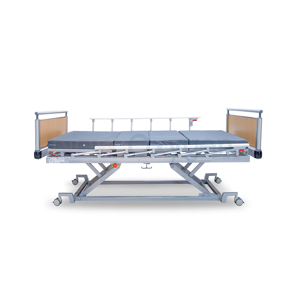 เตียงผู้สูงอายุไฟฟ้า แบบไม้ 6 ฟังก์ชัน แบบลายไม้สไตล์ญี่ปุ่น รุ่น Classic Ultra Low ปรับต่ำพิเศษ มีแบตเตอรี่ในตัว พร้อมโหมดฉุกเฉิน CPR รับประกันศูนย์ไทย 6 ปี