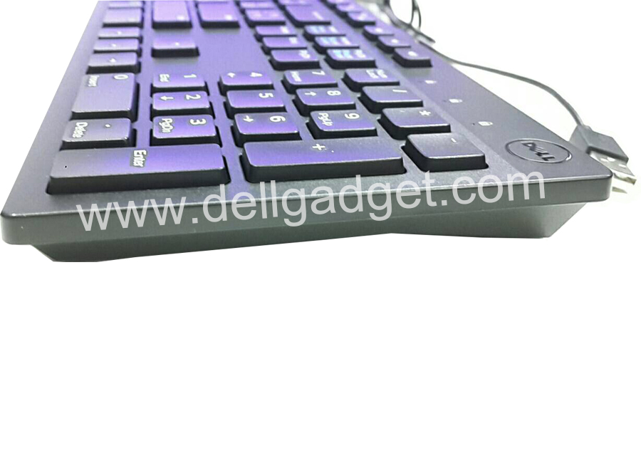 Keyboard Dell KB216 แป้นพิพม์ Dell ไทย อังกฤษ USB Black คีย์บอร์ด Dell KB 216