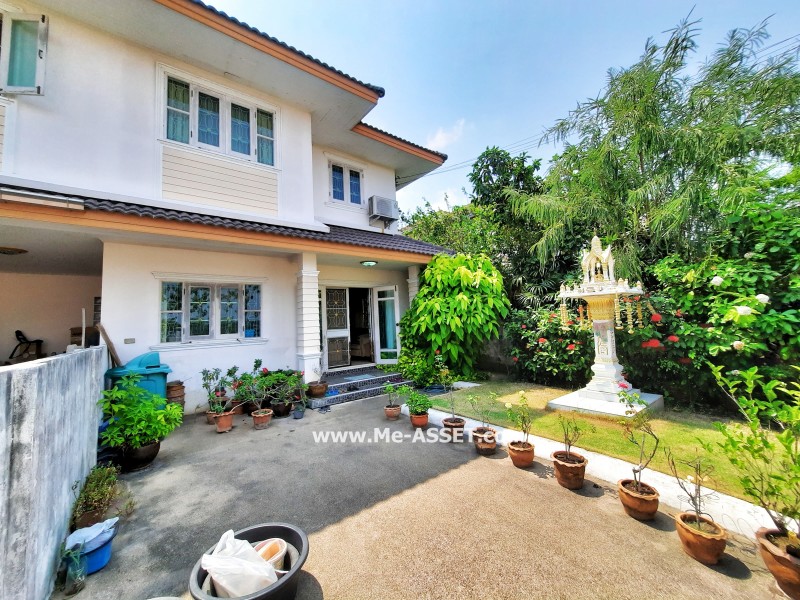 ขายบ้านแฝด ม.พิชญธารา ศาลายา ถ.เลียบคลองมหาสวัสดิ์ ต.ศาลายา อ.พุทธมณฑล นครปฐม ใกล้ ม.มหิดล / พื้นที่ 2 ชั้น 54.3 ตารางวา