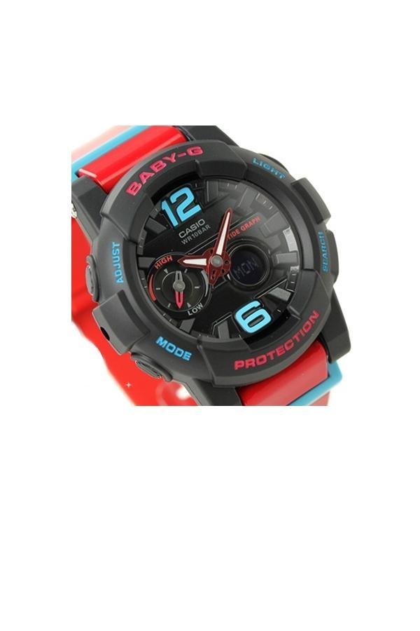 Casio Baby-G standard นาฬิกาข้อมือ สายเรซิิ่น รุ่น BGA-180-4BDR