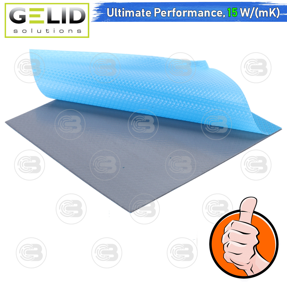 [CoolBlasterThai] GELID GP-ULTIMATE Thermal Pad 120x120x1.0 mm./15.0 W/mK (TP-GP04-S-B)