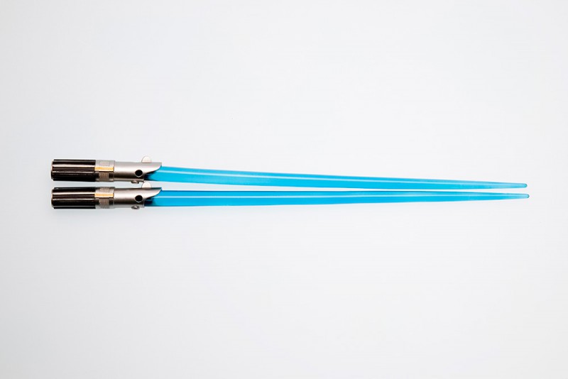 ตะเกียบดาบ สีน้ำเงิน Luke Skywalker Lightsaber Chopsticks Kotobukiya - Star Wars
