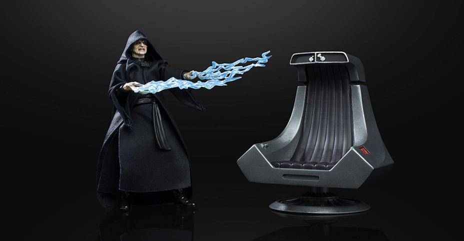 6" Emperor Palpatine with Throne RETURN OF THE JEDI - HASBRO Exclusive Figure Black Series