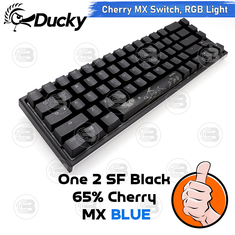 [CoolBlasterThai] Ducky One 2 SF BLACK RGB BLUE MX Switch 65% TH/EN
