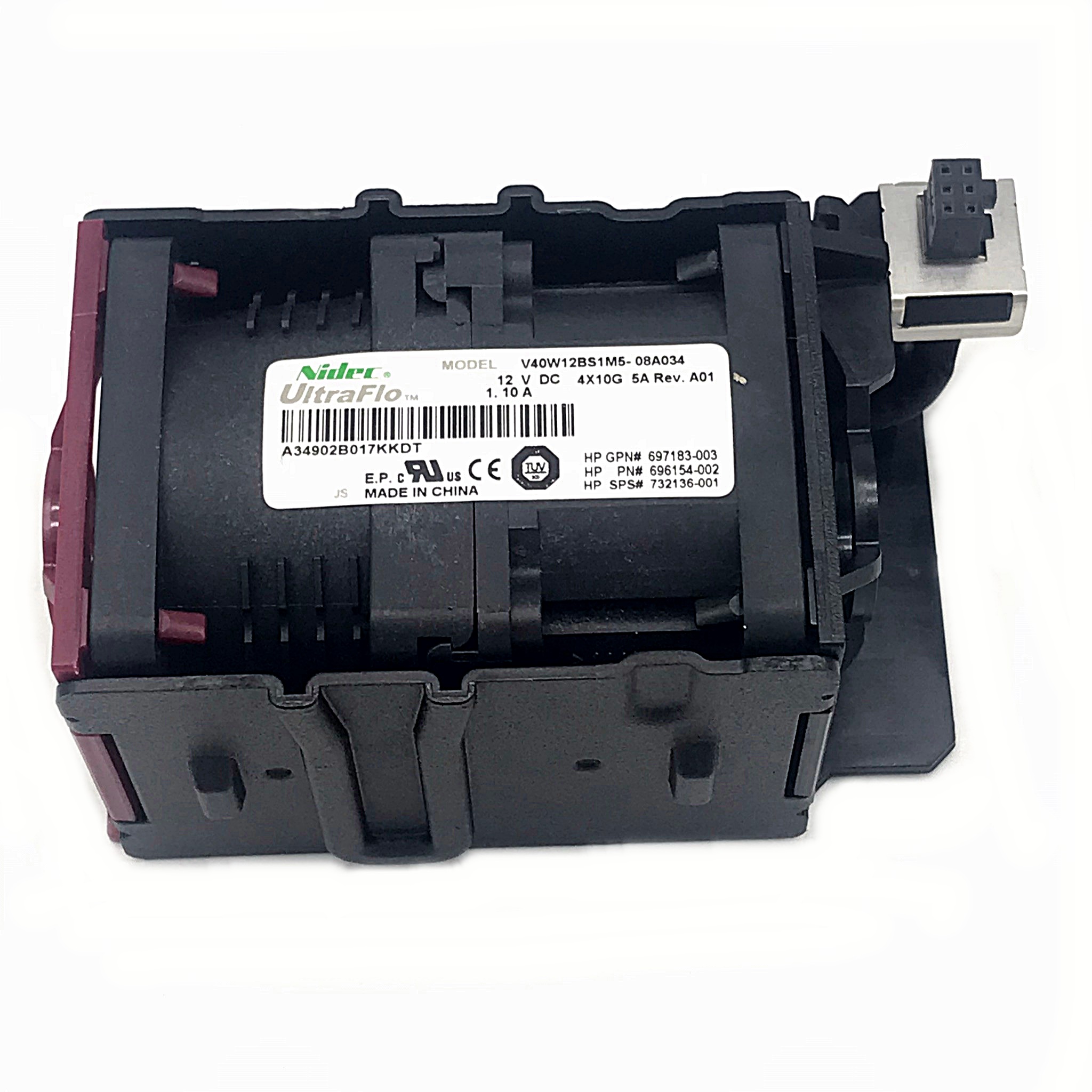 HP 667882-001 654752-001 654752-002 732136-001 696154-002 697183-003 [TorCompTH ขาย จำหน่าย ราคา] HP Cooling Fan Assembly Delta GFM0412SS for DL360p G8