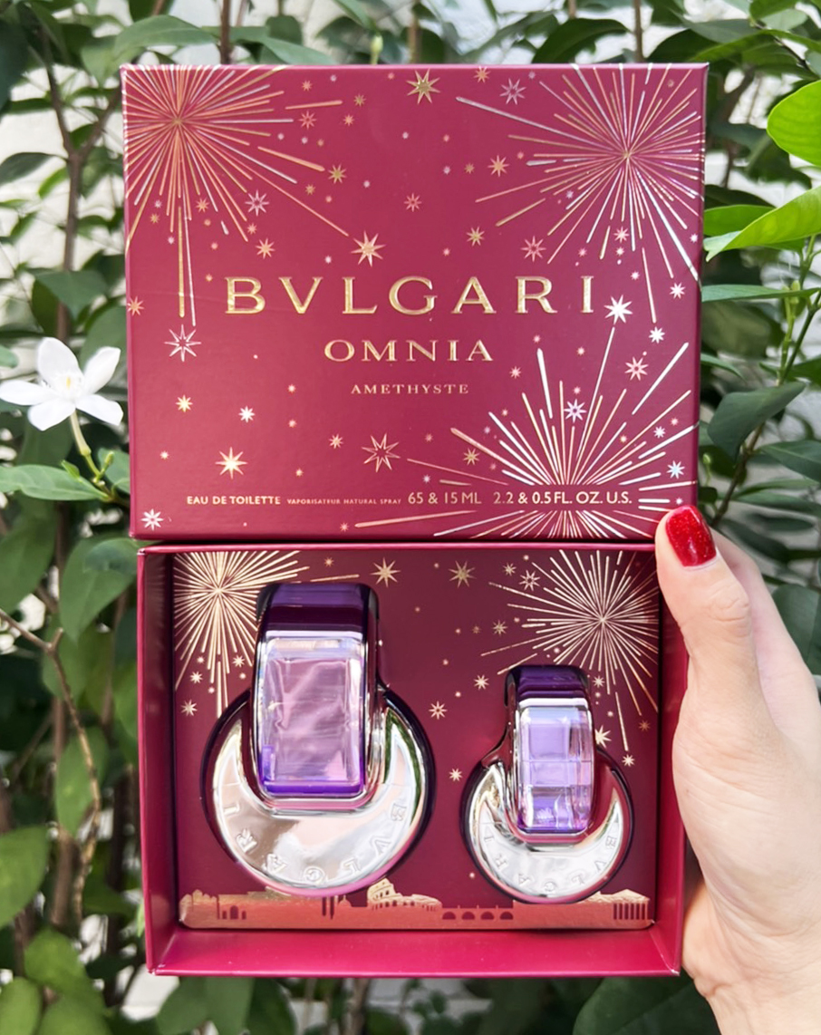 เซต 2 ชิ้น Bvlgari Omnia Amethyste EDT Miniature Set 65ml.+15ml.