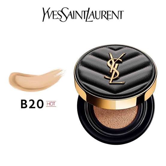 รองพื้น YSL Le Cushion Encre De Peau ขนาดทดลอง 5g. สี B20 คุชชั่น สำหรับ ผิวขาวเหลือง