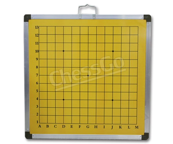 ชุดกระดานสาธิตหมากล้อมแม่เหล็ก (กระดาน9/13เส้น+เม็ด90/90+ขาตั้ง)