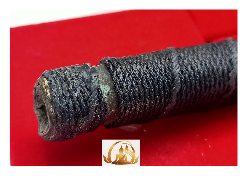 ตะกรุดสองกษัตริย์ ยาว 5 นิ้ว หลวงพ่อทบ วัดพระพุทธบาทชนแดน จ.เพชรบูรณ์