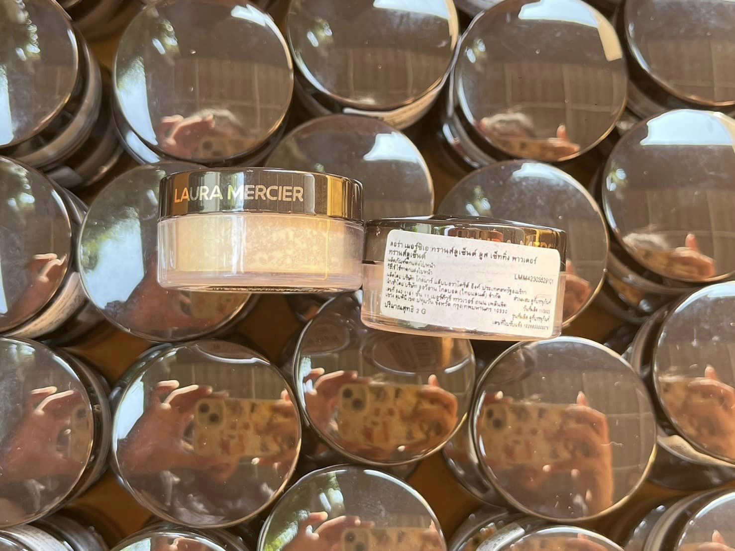 Laura Mercier Loose Setting Powder #Translucent ขนาดทดลอง 2g. แป้งฝุ่น