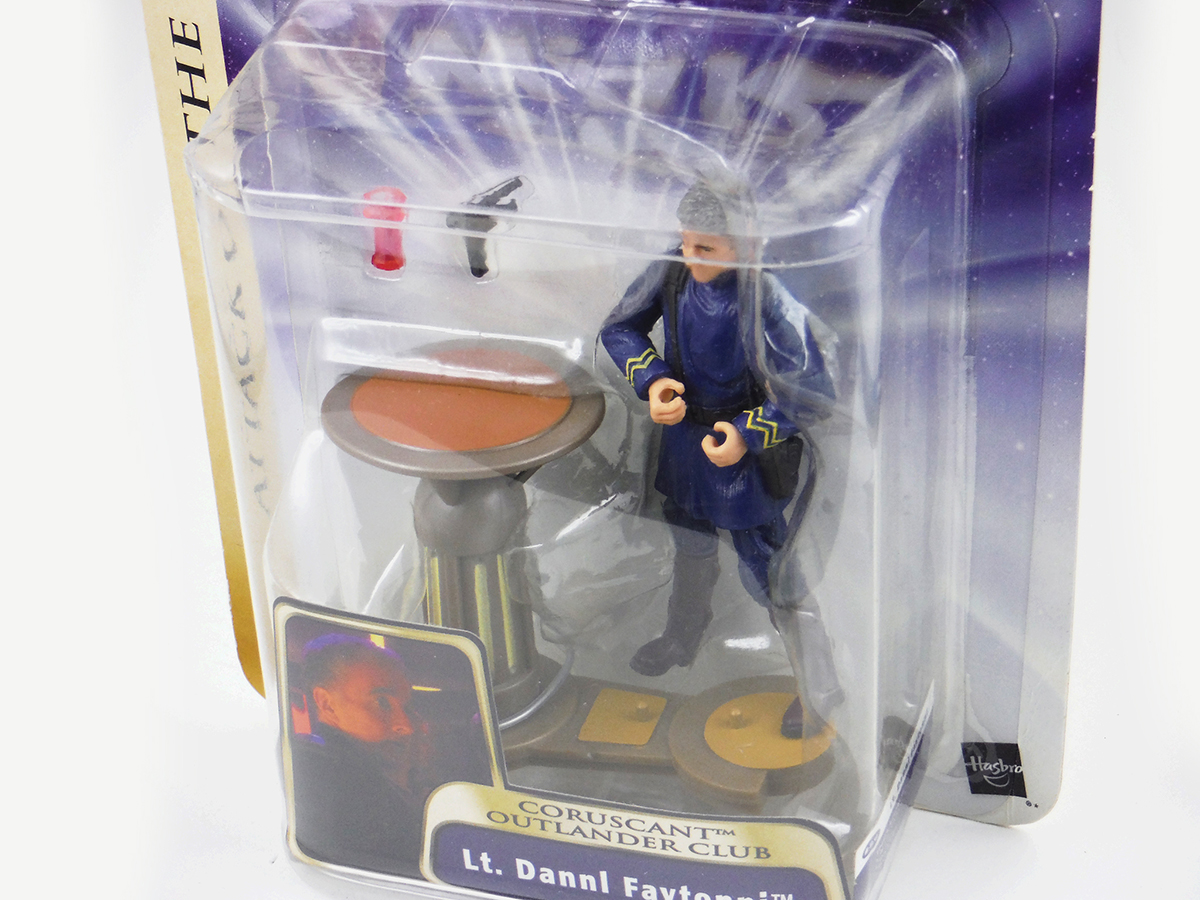 Lt. Dannl Faytonni (Coruscant Outlander Club) - Star Wars Hasbro SAGA Series (2003 Toys)