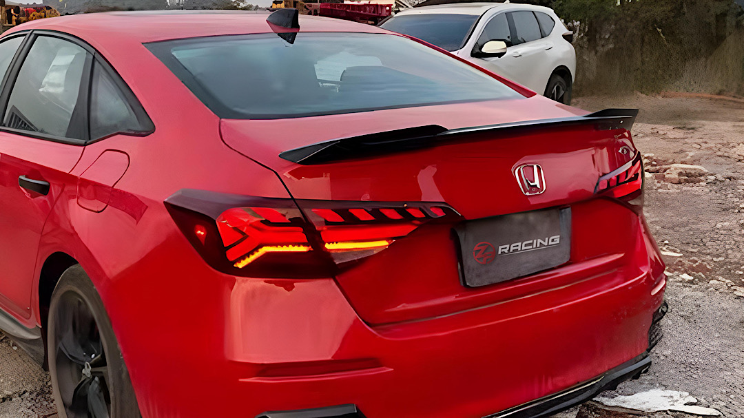 ไฟท้ายแต่ง Honda CIVIC FE 2022-2027 Full LED รุ่น A4 Style