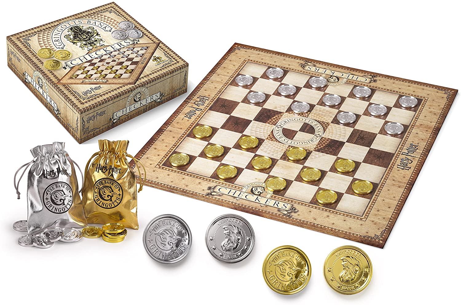 หมากฮอสแฮร์รี่ พอตเตอร์ Harry Potter Gringotts Checkers Set