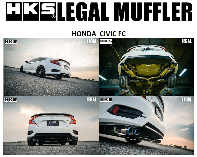 ชุดท่อ HKS รุ่น LEGAL 1.5 Turbo
