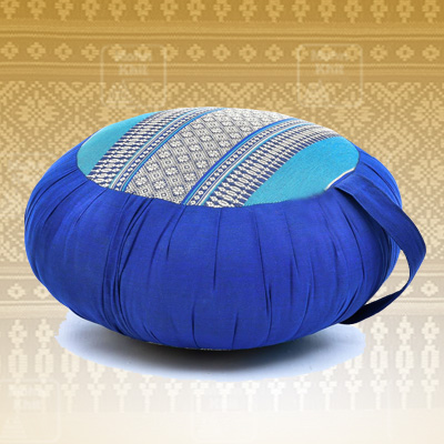 เบาะนั่งกลม เบาะโยคะ เบาะสมาธิ 40x40x20 Cm //Small wave maditation mattresses Cushions Khit Pillow Kapok100%