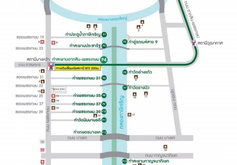 ขายและเช่า คอนโด ใกล้ ม.สยาม รถไฟฟ้า ย่าน เพชรเกษม 27, บางหว้า กัลปพฤกษ์ : ชีวาทัย เพชรเกษม 27 : 23.50 ตารางเมตร