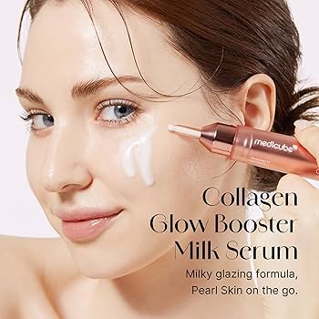 Medicube Collagen Glow Booster Serum 15ml (ไม่มีกล่อง) เซรั่มบูสเตอร์ผิวเด็ก! ผิวแน่น อิ่มฟู ฉ่ำวาว (1ขวด)