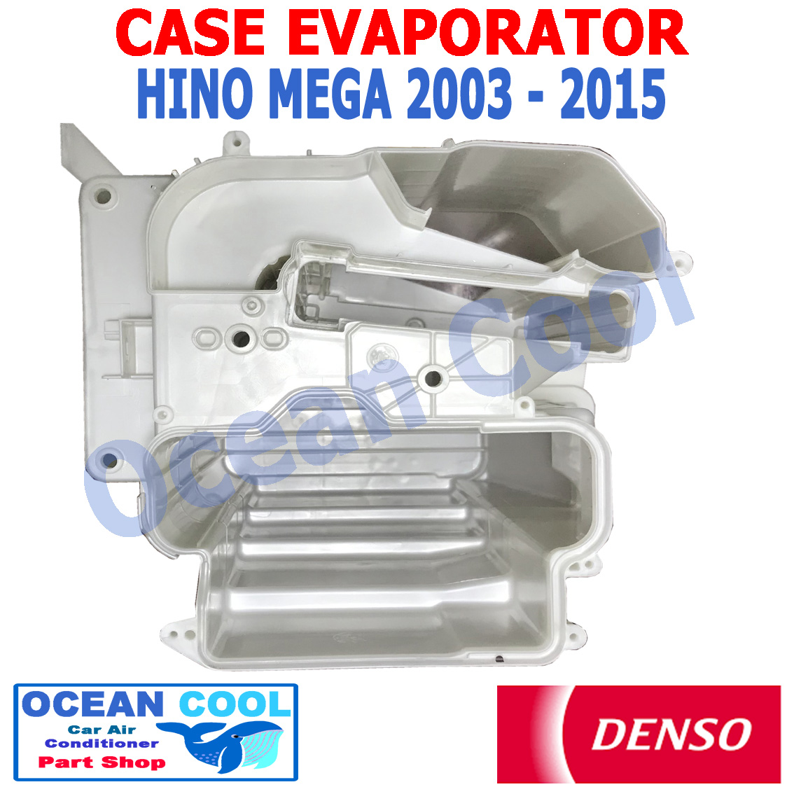 เปลือกตู้แอร์ ฮีโน่ เมก้า 2003 - 2015 EVA0065 Evaporator Case For Hino Mega Denso รหัส 116450-86904D พ.ศ. 2546 ถึง 2558 2004 2005 2006 2007 2008 2009 2010 2011 2012 2013 2014 อะไหล่ แอร์ รถยนต์