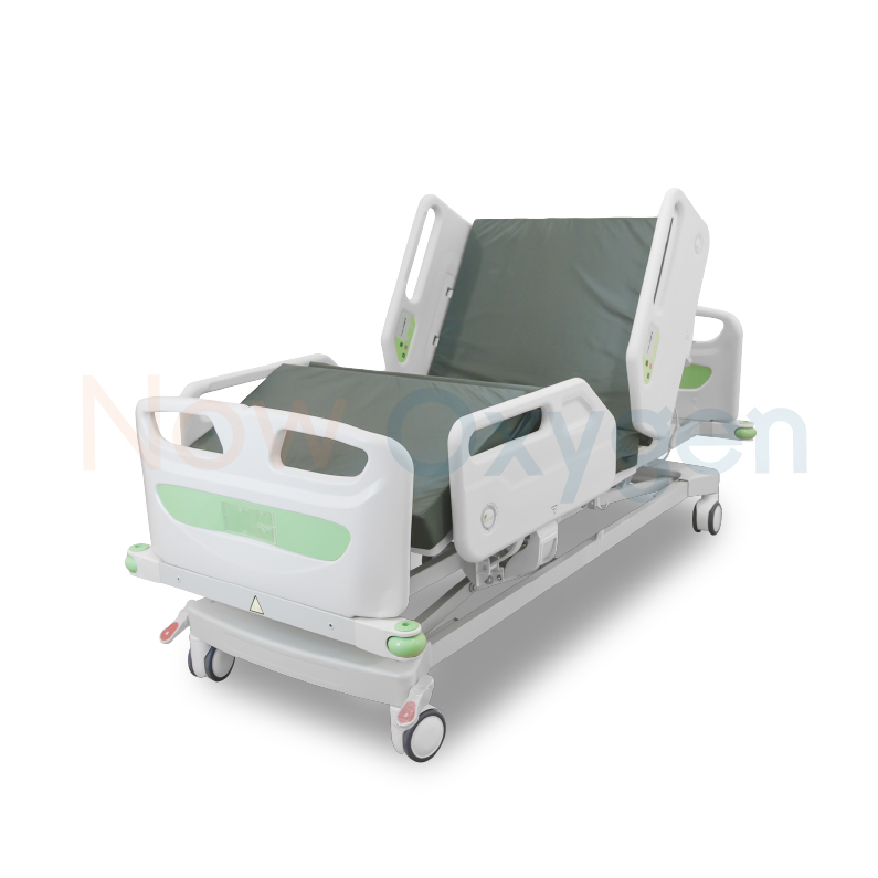 เตียงผู้ป่วยไฟฟ้า 8 ฟังก์ชั่น (Premium Luxury Hospital Bed (Limited Edition) A-052) มีแบตเตอรี่สำรองไฟฟ้าในตัว กรณีไฟฟ้าดับก็ยังสามารถใช้งานได้ ปรับเชิดศรีษะ - เท้า เป็นท่านั่งได้ รับประกันศูนย์ไทย 6 ปี