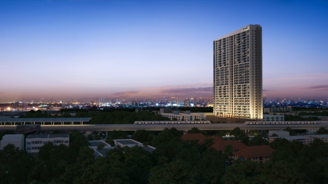 ขายคอนโด skyline รัตนาธิเบศร์ ตกแต่งโมเดิล 30.40 ตร.ม. 1 ห้องนอน 1 ห้องน้ำ ชั้น8 วิวสระน้ำ คอนโดใกล้MRTสายสีม่วงสถานีแยกนนทบุรี1 ใกล้บิ๊กซี ติดถนนใหญ่