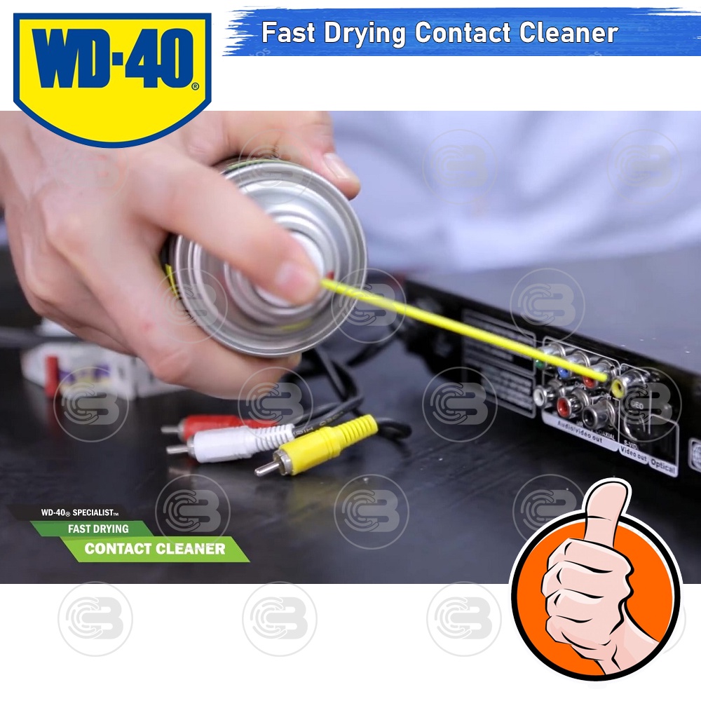 [CoolBlasterThai] WD-40 SPECIALIST Contact Cleaner Fast Drying 360 ML.(Product of USA)