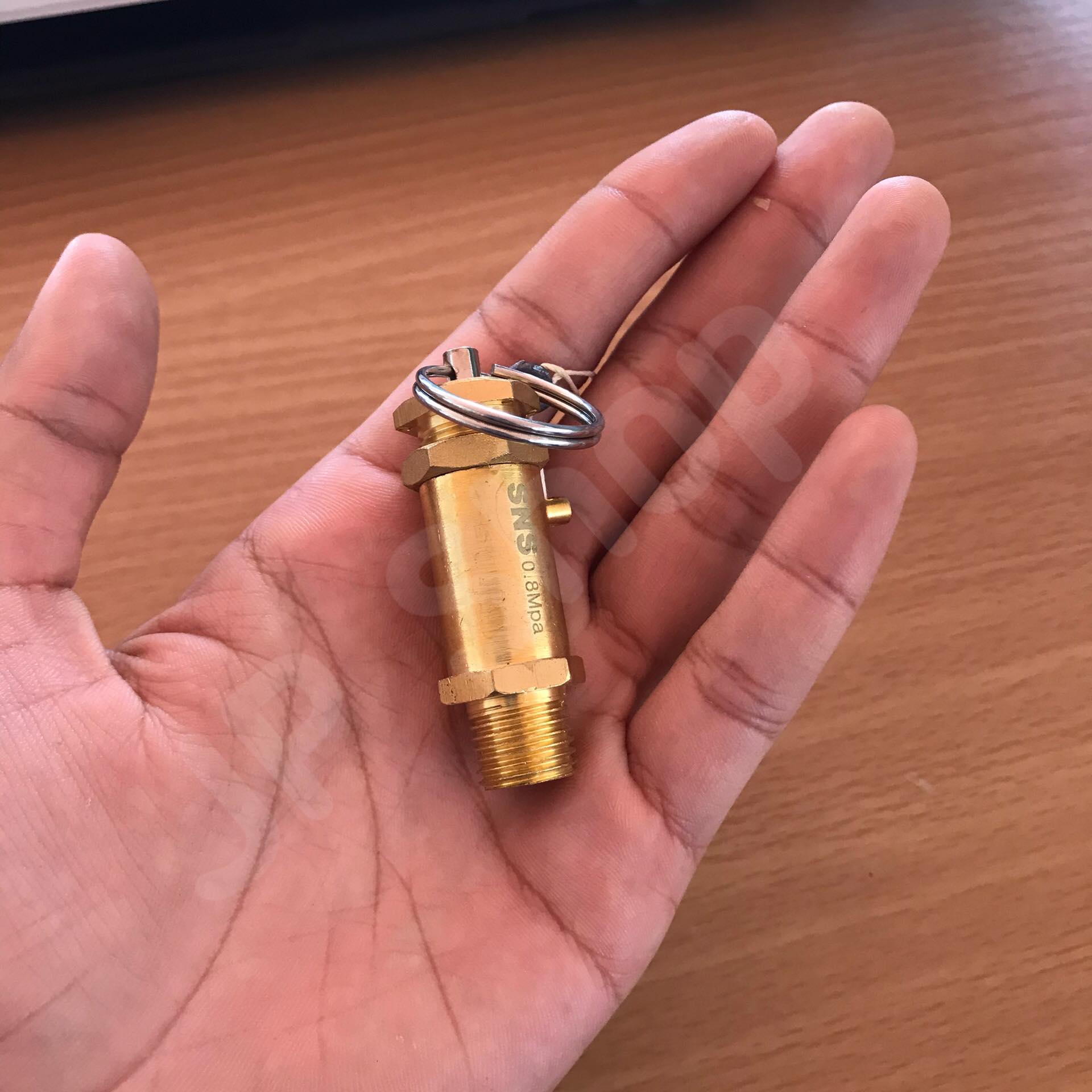 เซฟตี้วาล์ว โปโลลม ปั๊มลม เกลียวนอกNPT 2 หุน BV-2 ทองเหลือง ตัดรอบส่งทุกๆชั่วโมง #1022