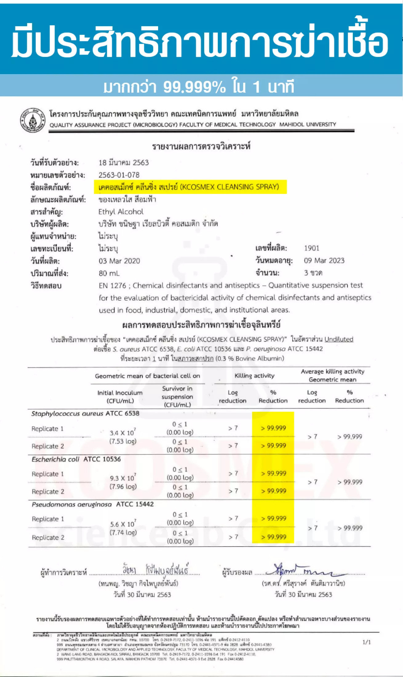 รายละเอียดสินค้า สเปร์ยแอลกอฮอล์ 75% ขนาดพกพา 80ml Kcosmex กลิ่นหอมมิ้นท์🌿 ฆ่าเชื่อโรค👾ป้องกันโควิด 10แถมฟรี 1❗️❗️