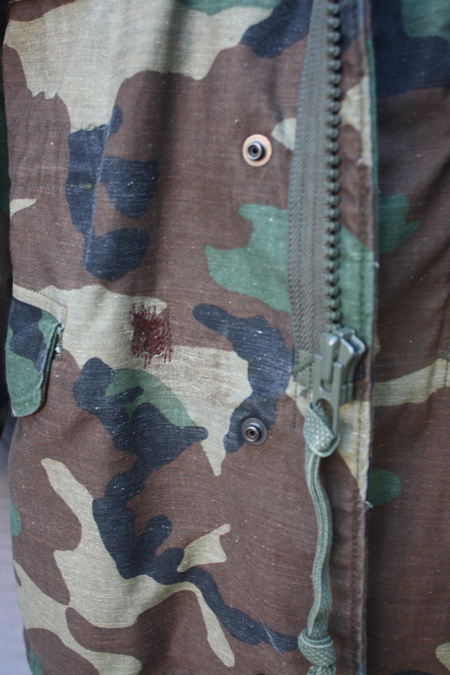 เสื้อทหาร M65 Class2 Pattern 3 ลายพราง