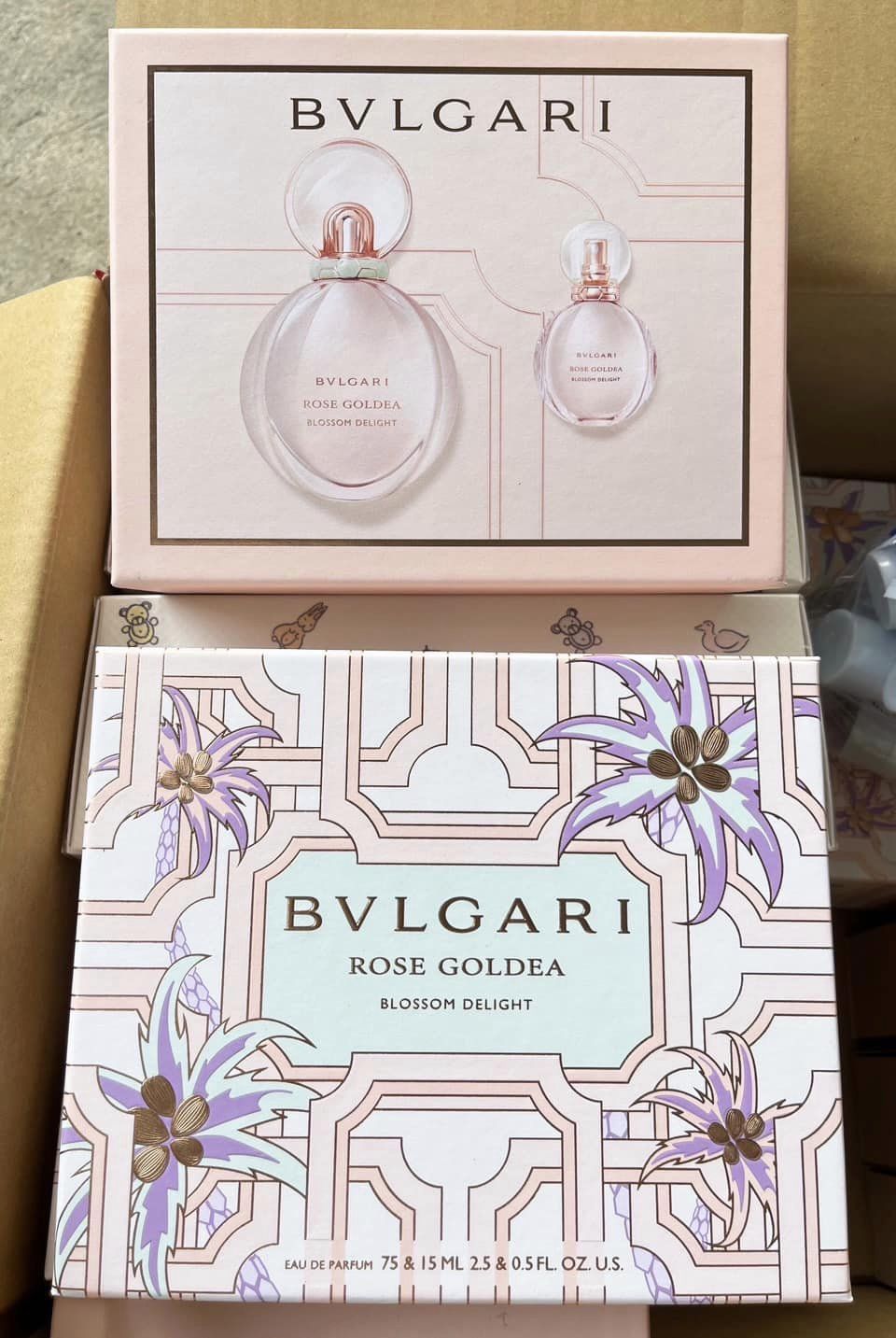 เซตน้ำหอม Bvlgari Rose Goldea Blossom Delight EDP (*75มล.+15มล.) ของแท้