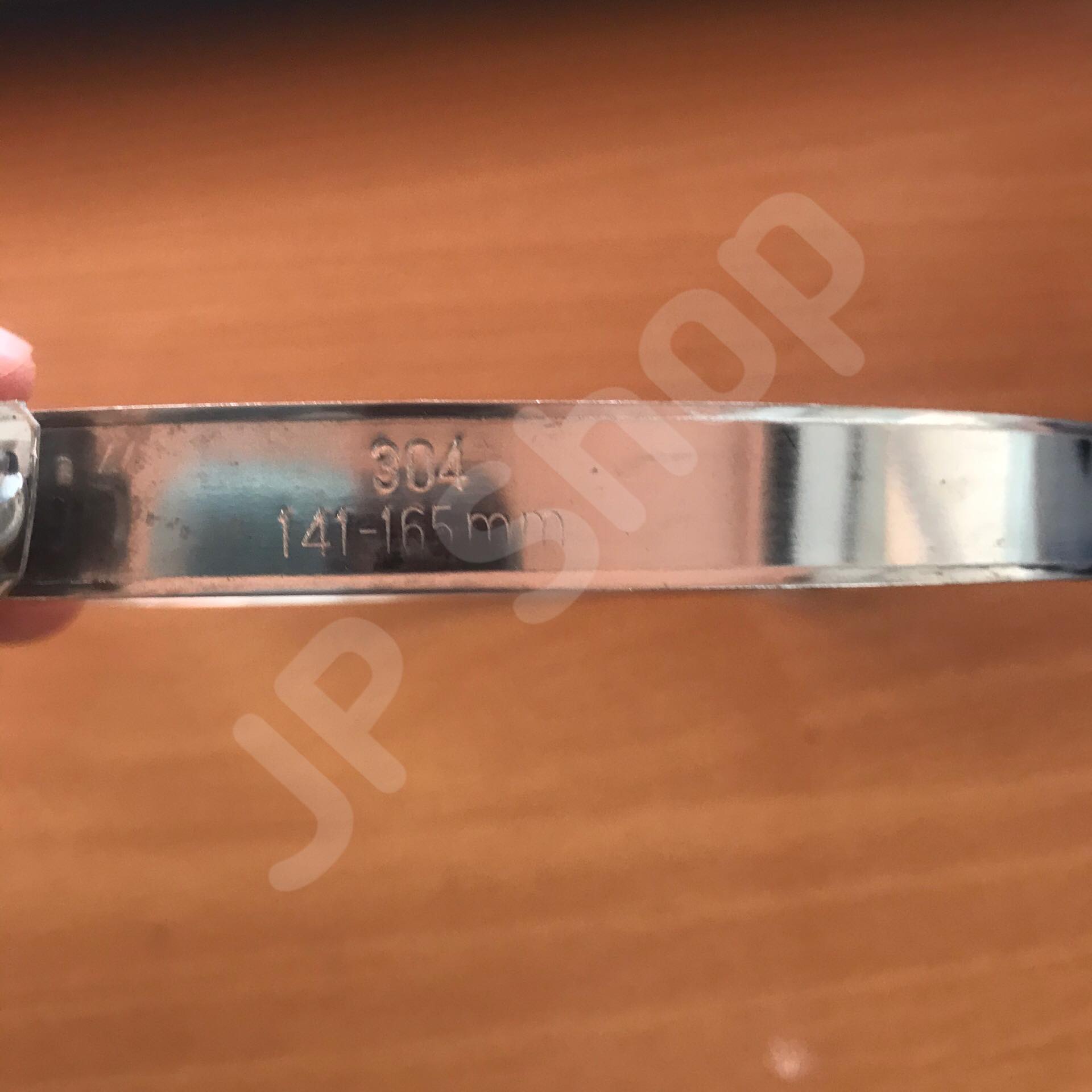 ปลอกรัด 141-165 (12 มม.) แคลมป์รัดท่อสแตนเลส 304 #141165