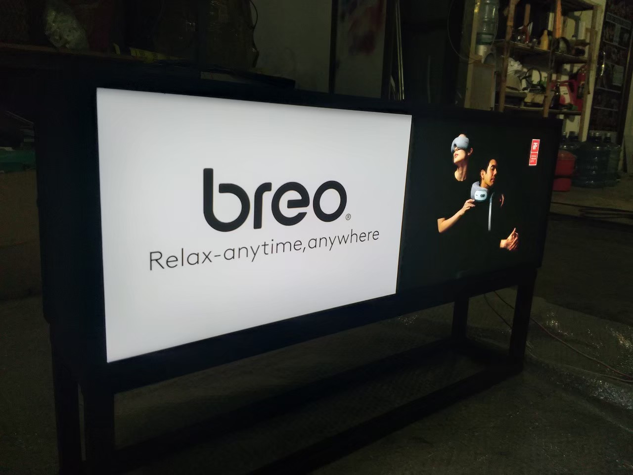 งานป้ายกล่องไฟ