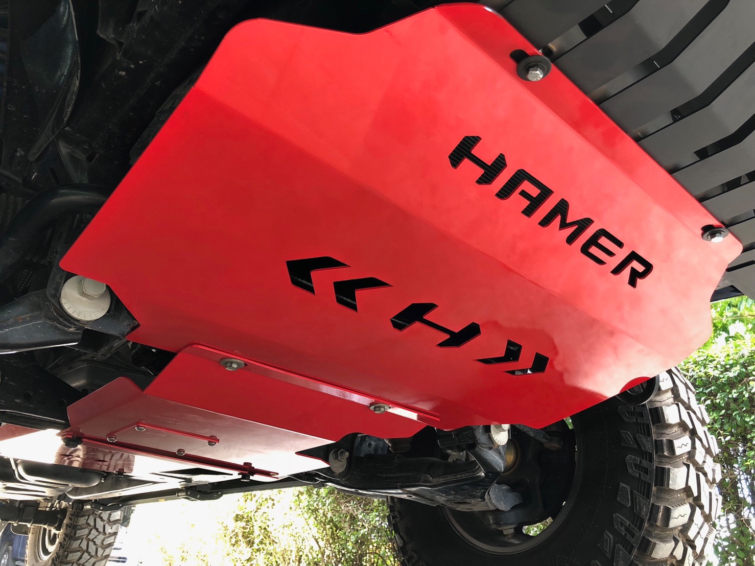 ชุดกันกระแทกใต้ห้องเครื่อง Hamer 3 ชิ้น