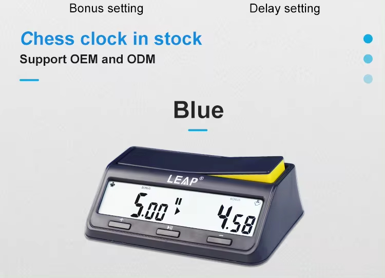 นาฬิกาจับเวลาหมากรุก ครอสเวิร์ด เอแม็ท คำคม Leap Digital Clock PQ9917