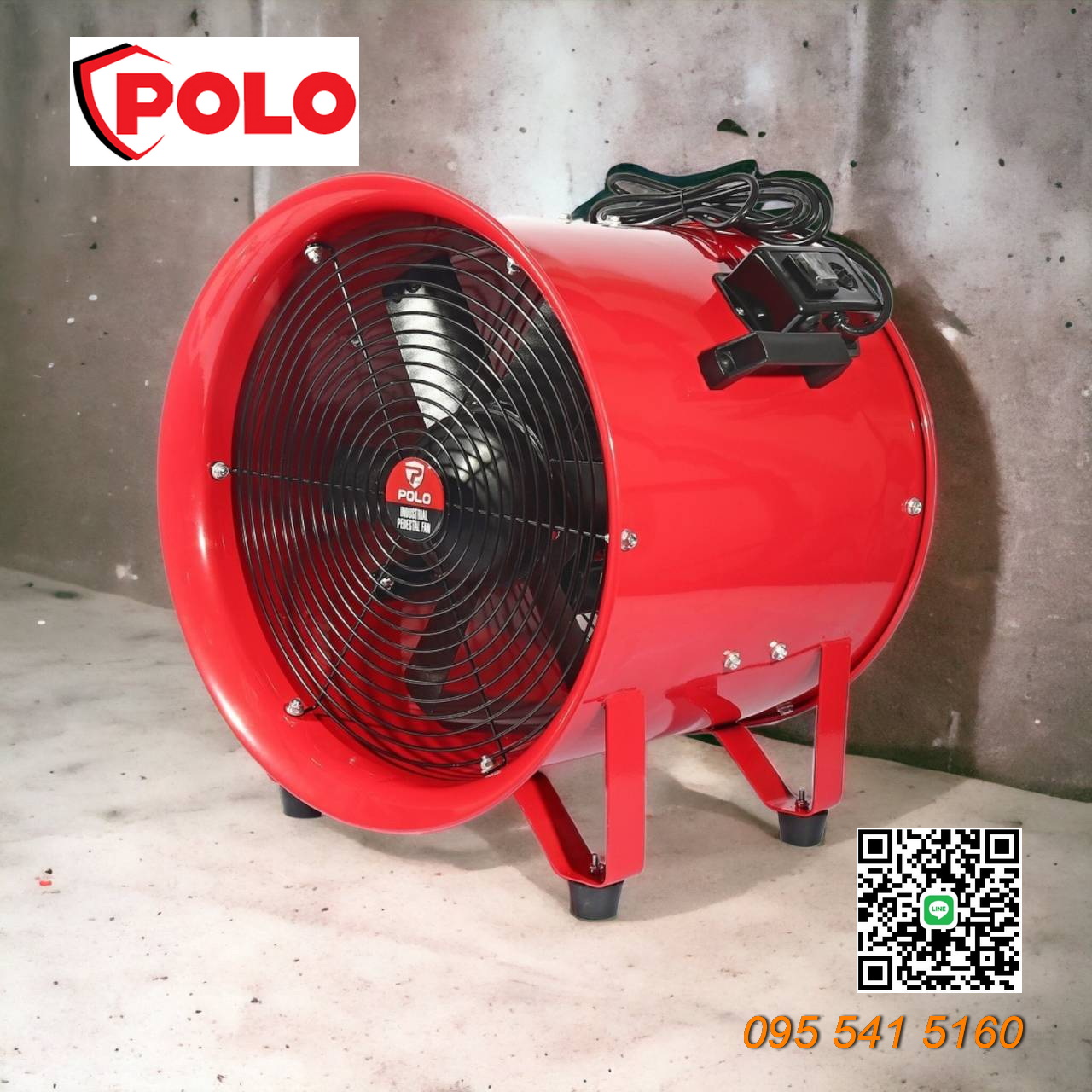 พัดลมดูดเป่า POLO 16 นิ้ว