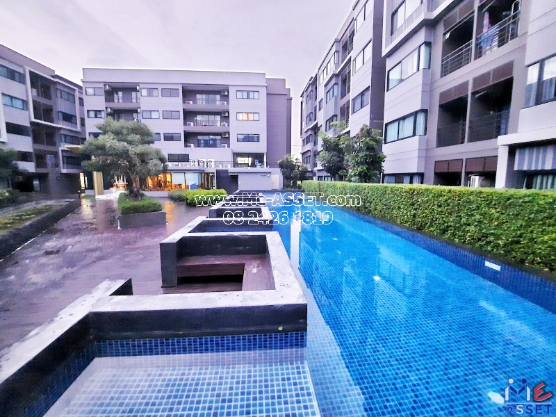 ขายและเช่า คอนโด ย่าน เอแบค บางนา บางบ่อ บางเสาธง สุวรรณภูมิ : เวียร์เซเว่น บางนาการ์เด้น : 29.40 ตารางเมตร