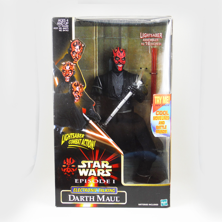 Darth Maul 12" นิ้ว Electronic Talking - Star Wars Hasbro (2002 Toys)