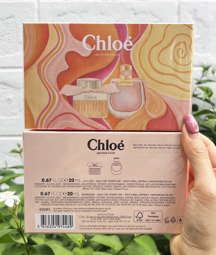 Chloe Les Mini Chloe 20mlx2 (หัวสเปรย์) เซต 2 ชิ้น