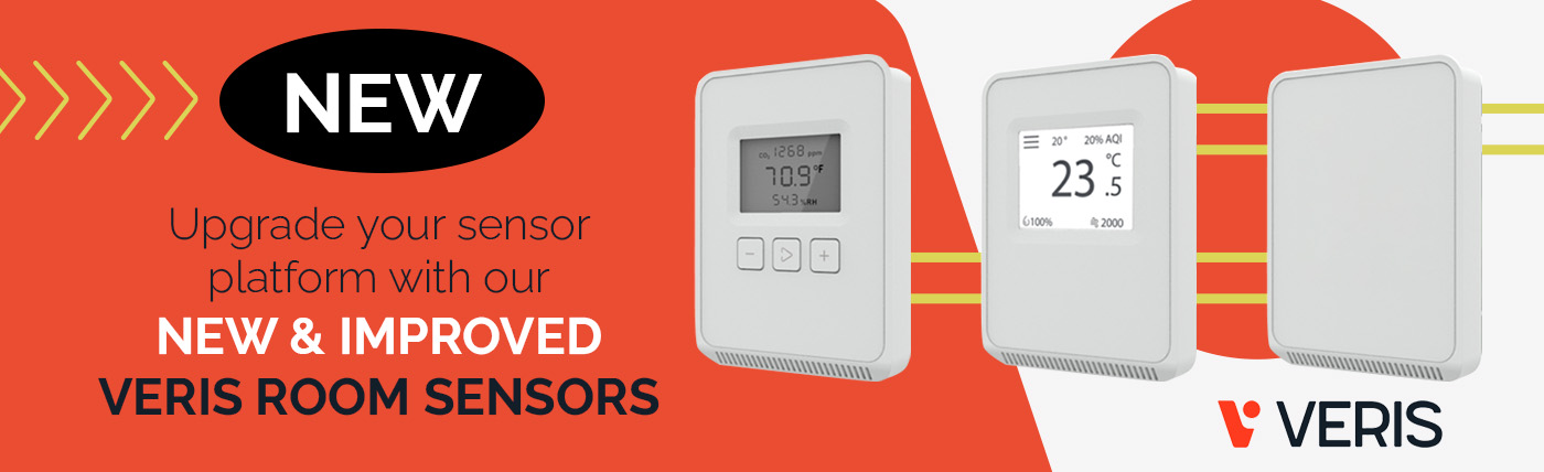 CW2 Protocol Wall Mount Air Quality Sensors & Transmitter เครื่องตรวจวัดคุณภาพอากาศและส่งสัญญาณควบคุม_VERIS