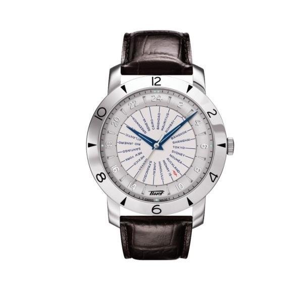 Tissot Heritage Navigator 160th Anniversary Watch (Silver/Brown)