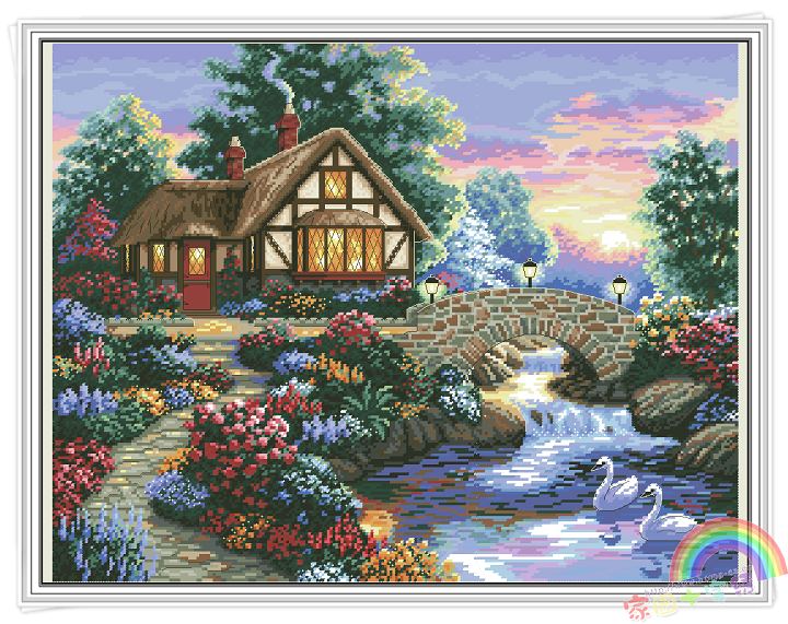 Fairy tale castle (ไม่พิมพ์/พิมพ์ลาย)