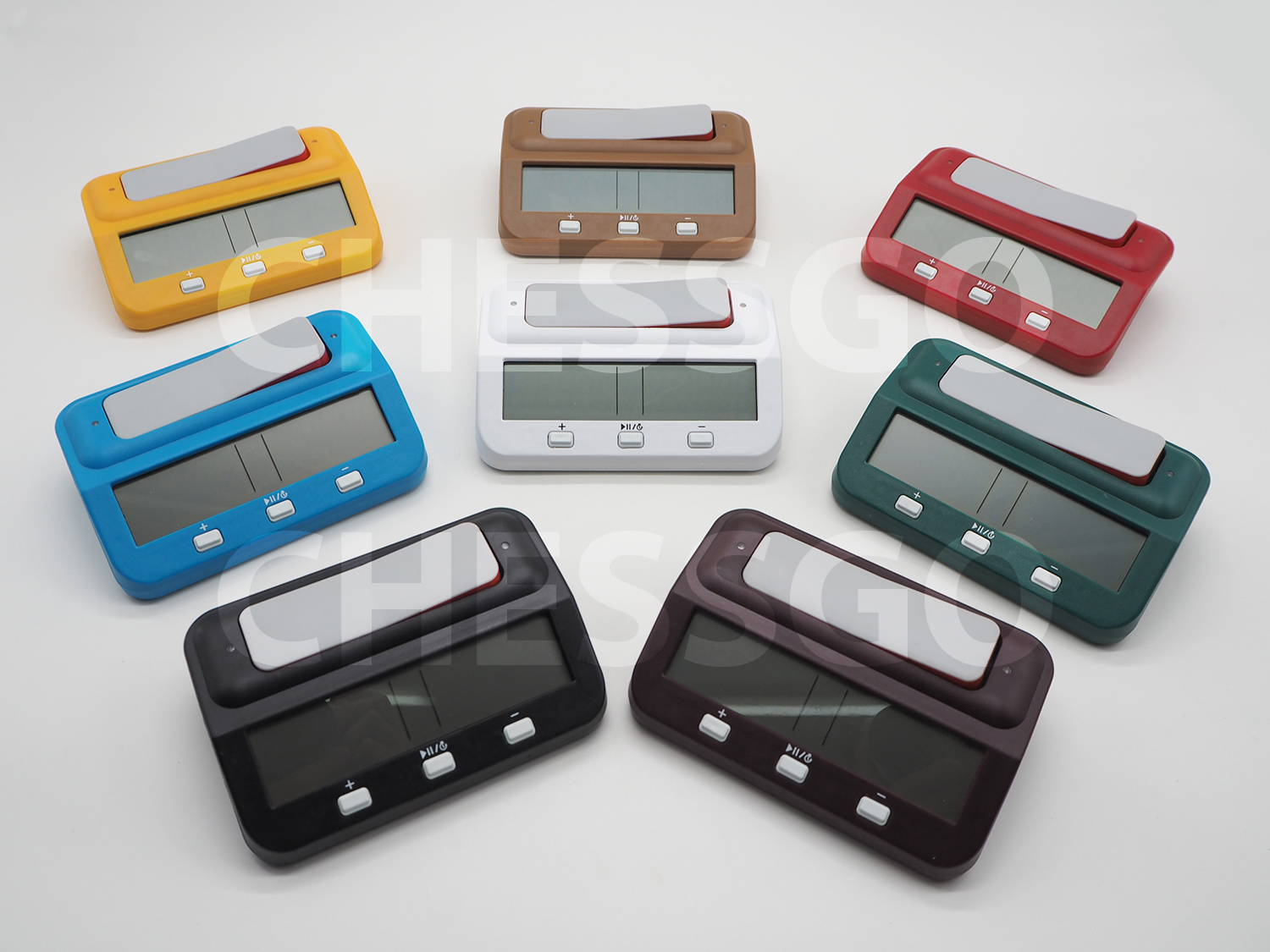 นาฬิกาจับเวลาหมากรุกแบบดิจิตอล Digital Clock GY2019 (มาตรฐานแข่งขัน/มีไฟ)