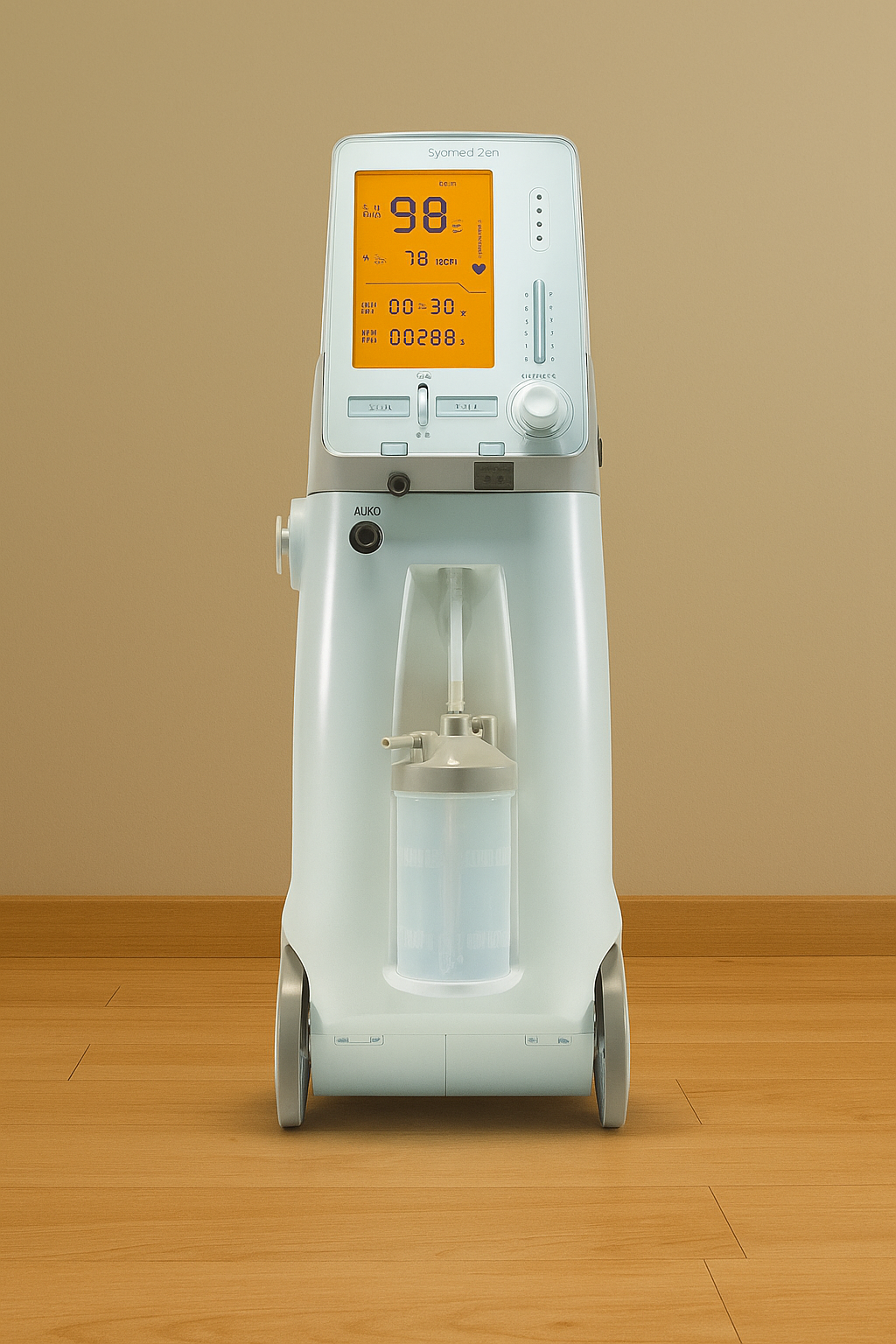 เครื่องผลิตออกซิเจนขนาด 3 ลิตร ยี่ห้อ YUWELL รุ่น 9F-3AW พ่นยาได้