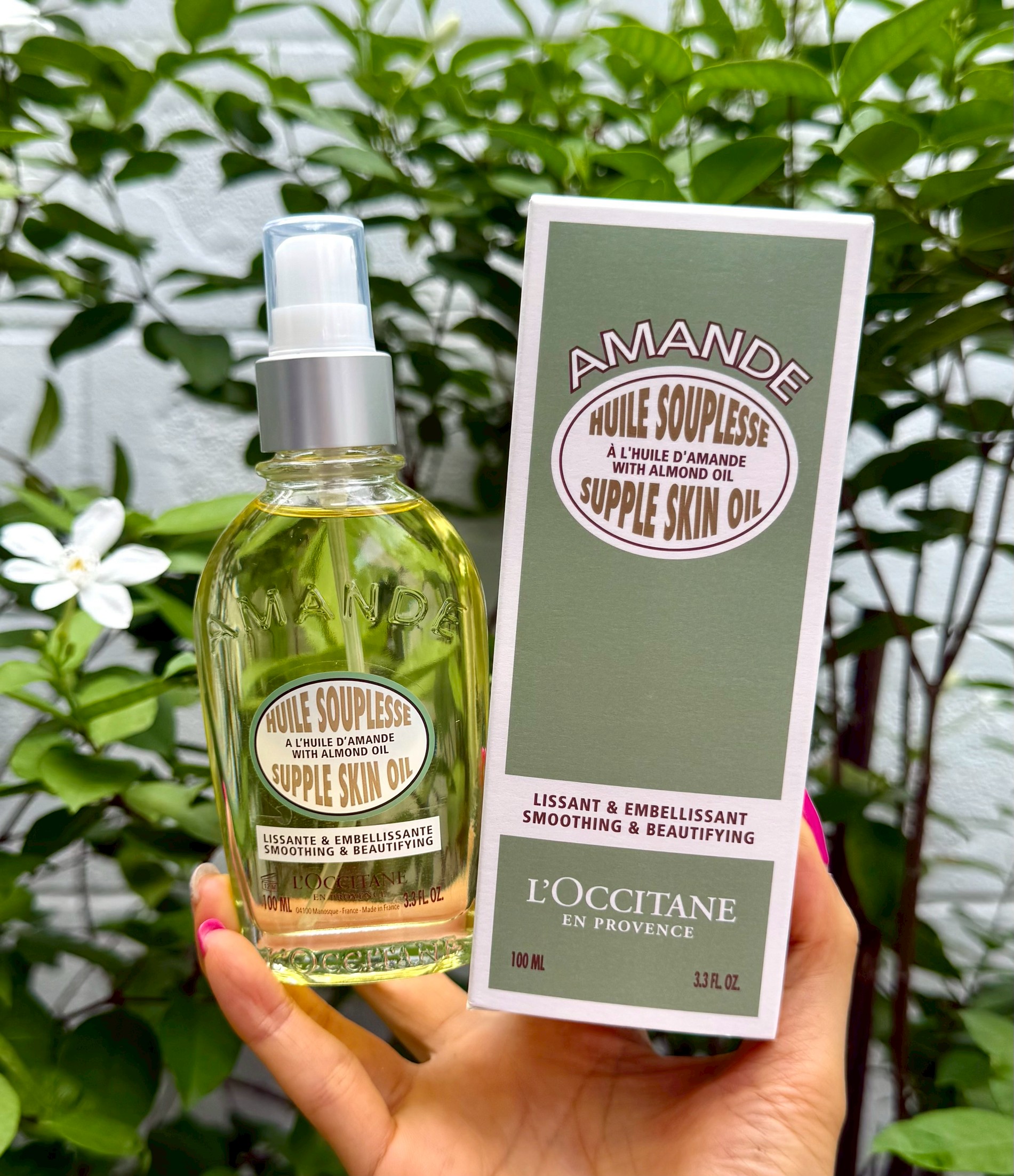 L’Occitane Almond Supple Skin Oil 100ml. ออยล์บำรุงผิว
