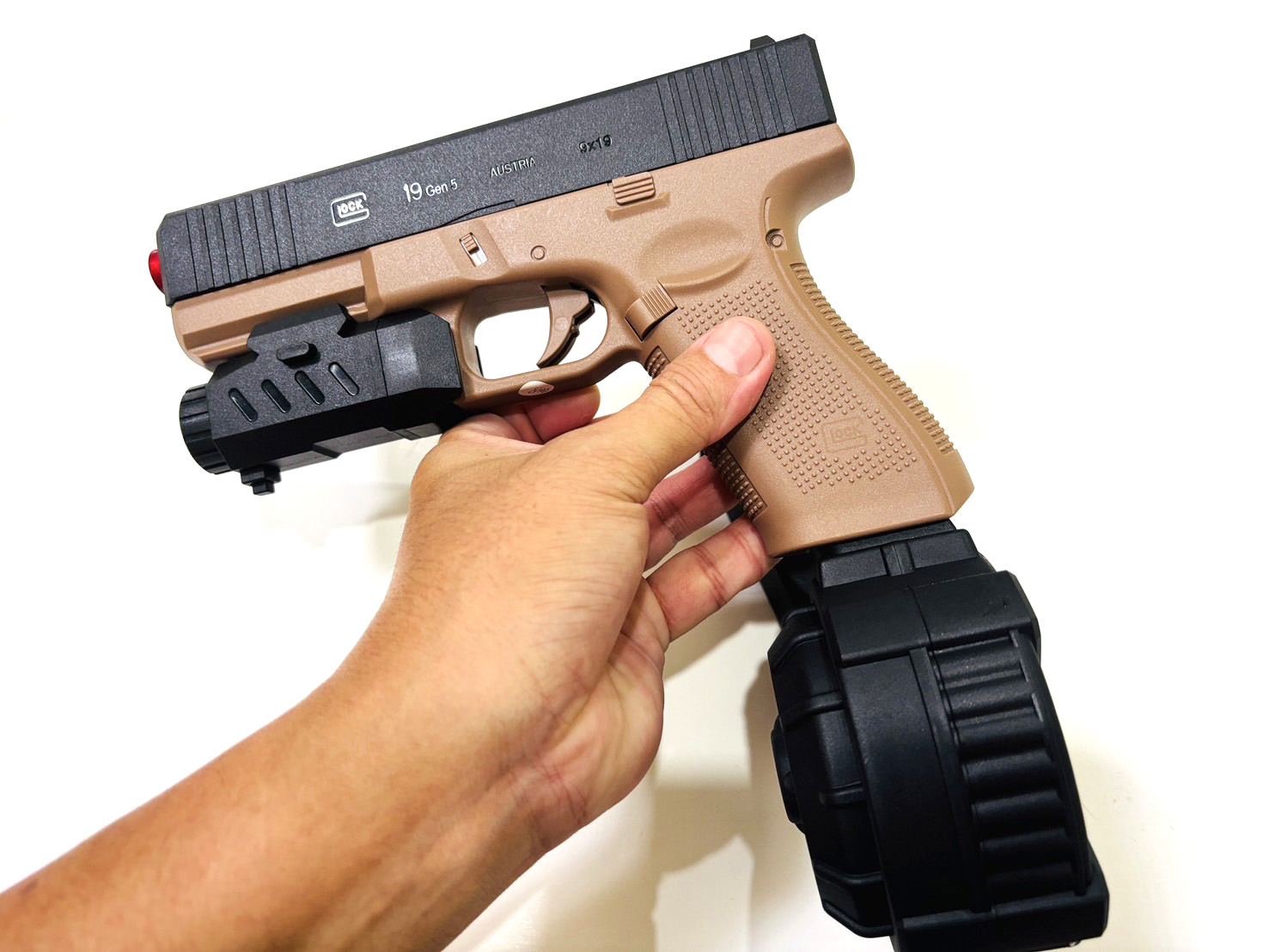 ปืนเจล ปืนเจลไฟฟ้า รุ่น Glock (Semi&Full&Blowback)