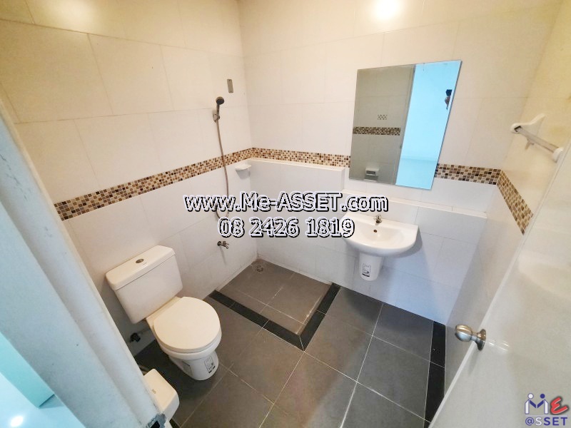 ขายและเช่าทาวน์โฮม โซนเลียบคลองพระอุดม ซอยวัดท่าเกวียน เชื่อมถนนกาญจนาภิเษก ถนน345 ใกล้บริษัทซีพีแรม คลังสินค้า7-11 คลังสินค้าเทสโก้โลตัส ตลาดวัดทองสะอาด : มบ.บ้านสวนธนาการ์เด้น : 2 ชั้น 22.7 ตร.วา