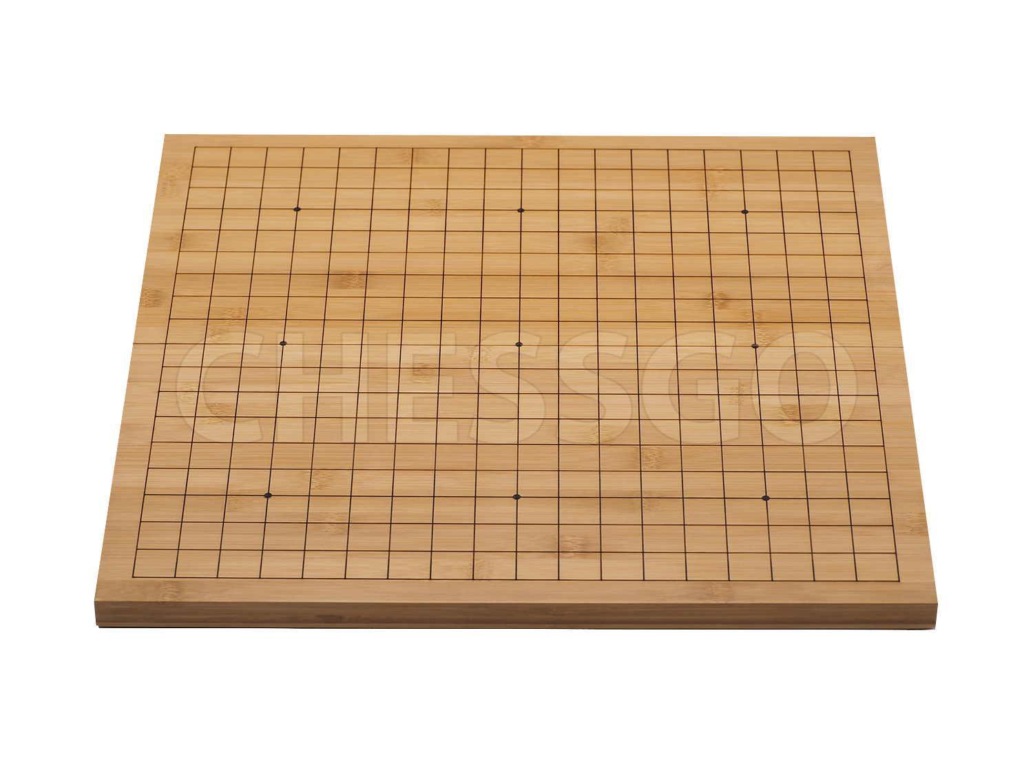 ชุดหมากล้อมไม้ไผ่มาตรฐาน19เส้น(เม็ดเมลามีน)